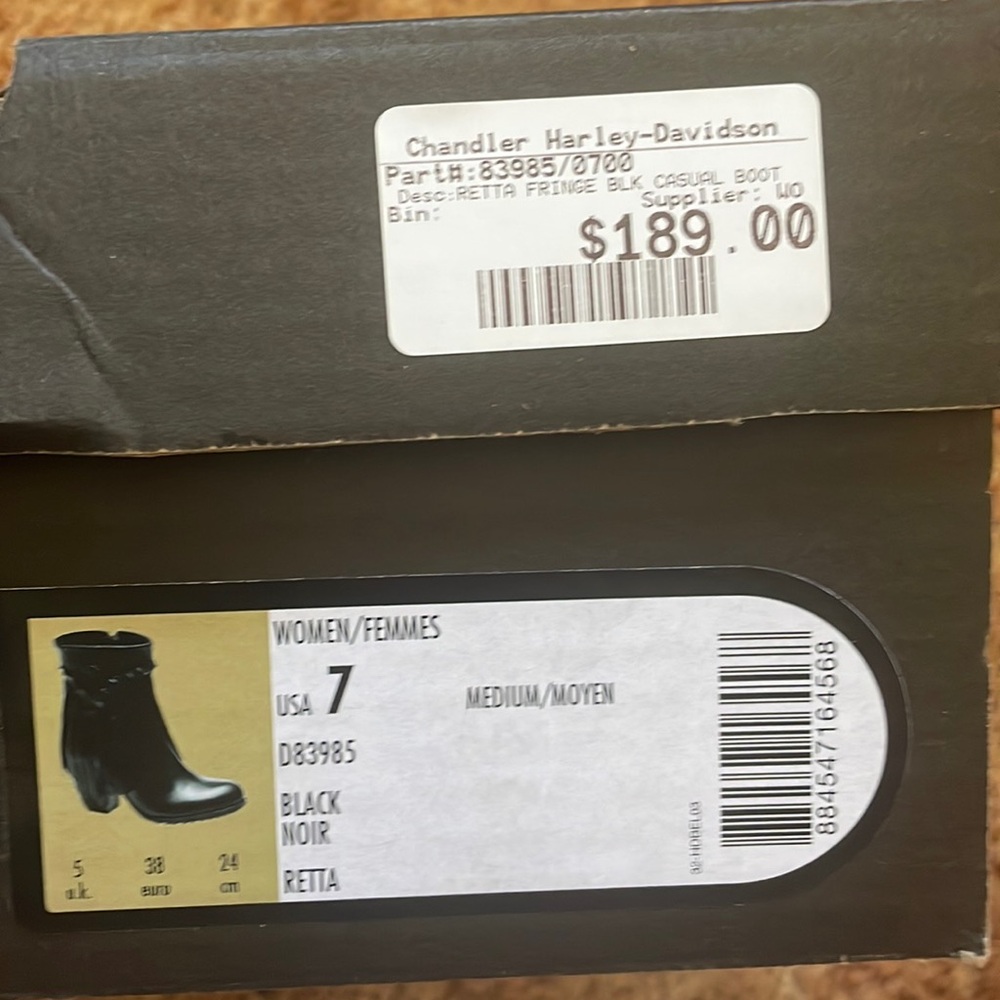 Harley Davidson booties